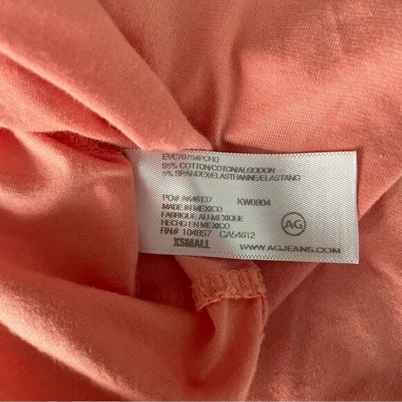 AG adriano Goldschmied tank top size XS cutaway oversize crop 90's - Picture 7 of 9